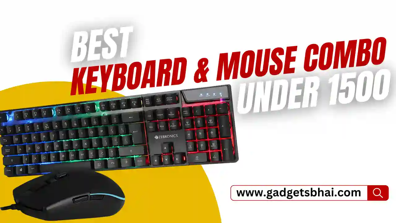 best keyboard and mouse combo under 1500 in India